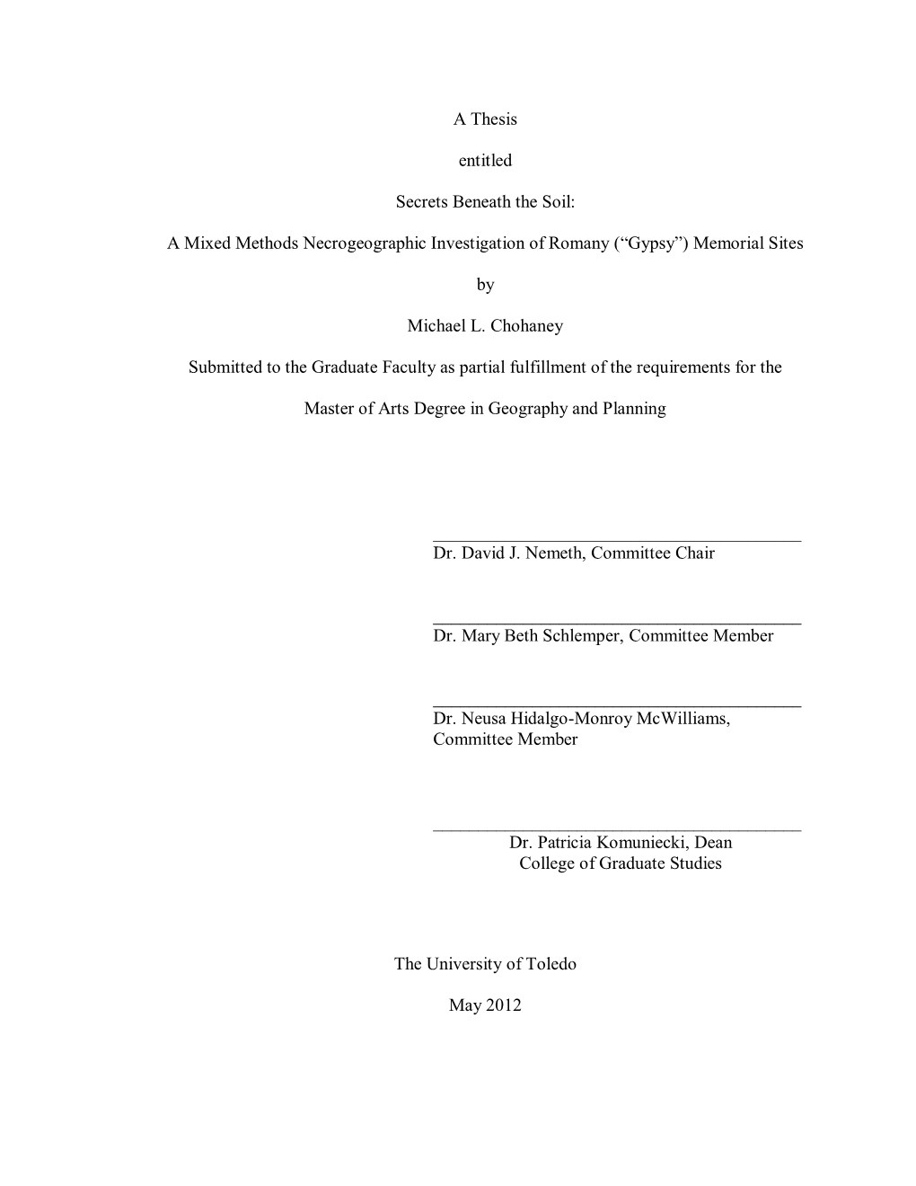 A Mixed Methods Necrogeographic Investigation of Romany (“Gypsy”) Memorial Sites