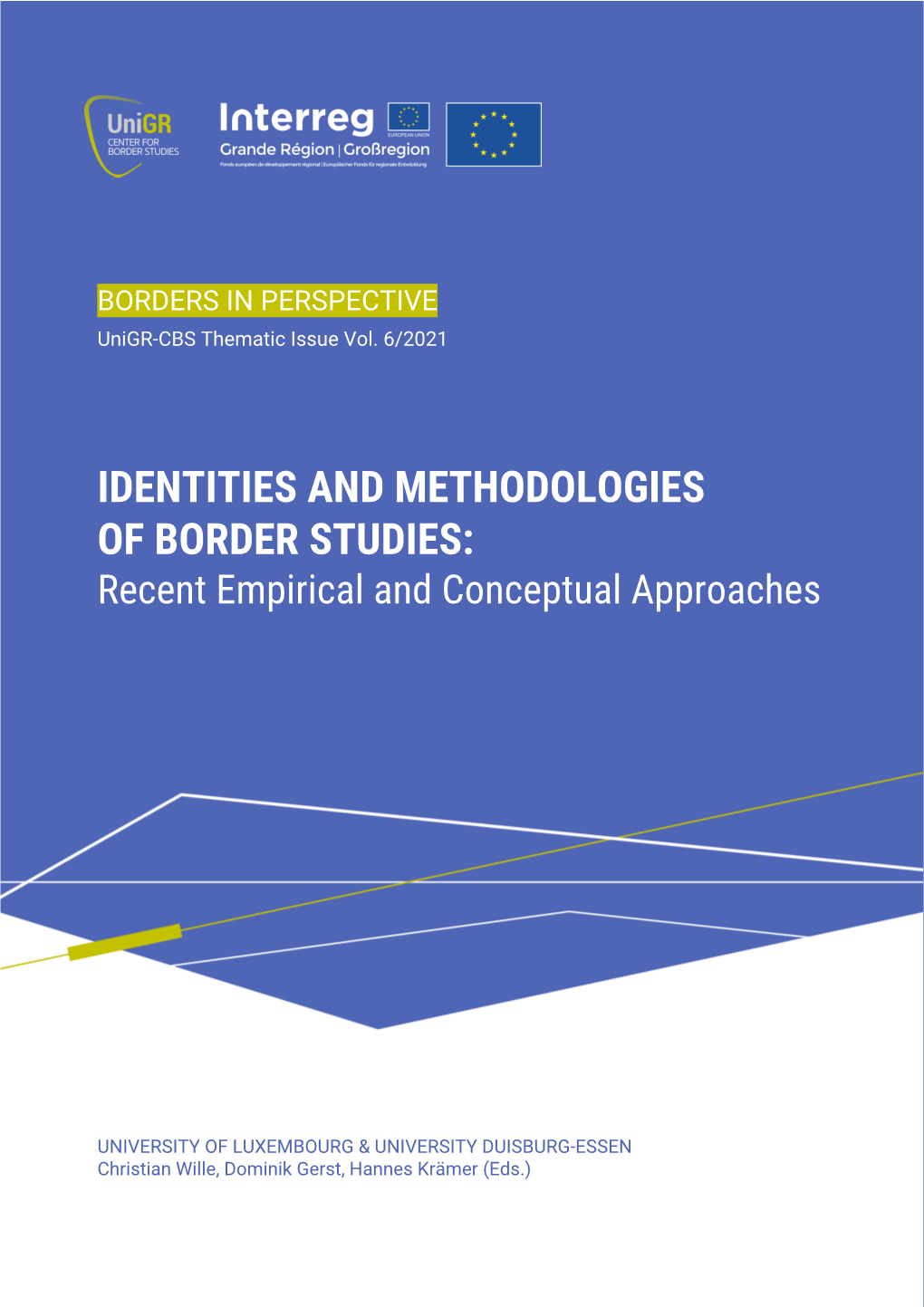 BORDER STUDIES: Recent Empirical and Conceptual Approaches