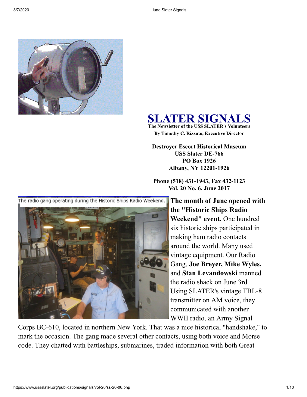 Slater Signals