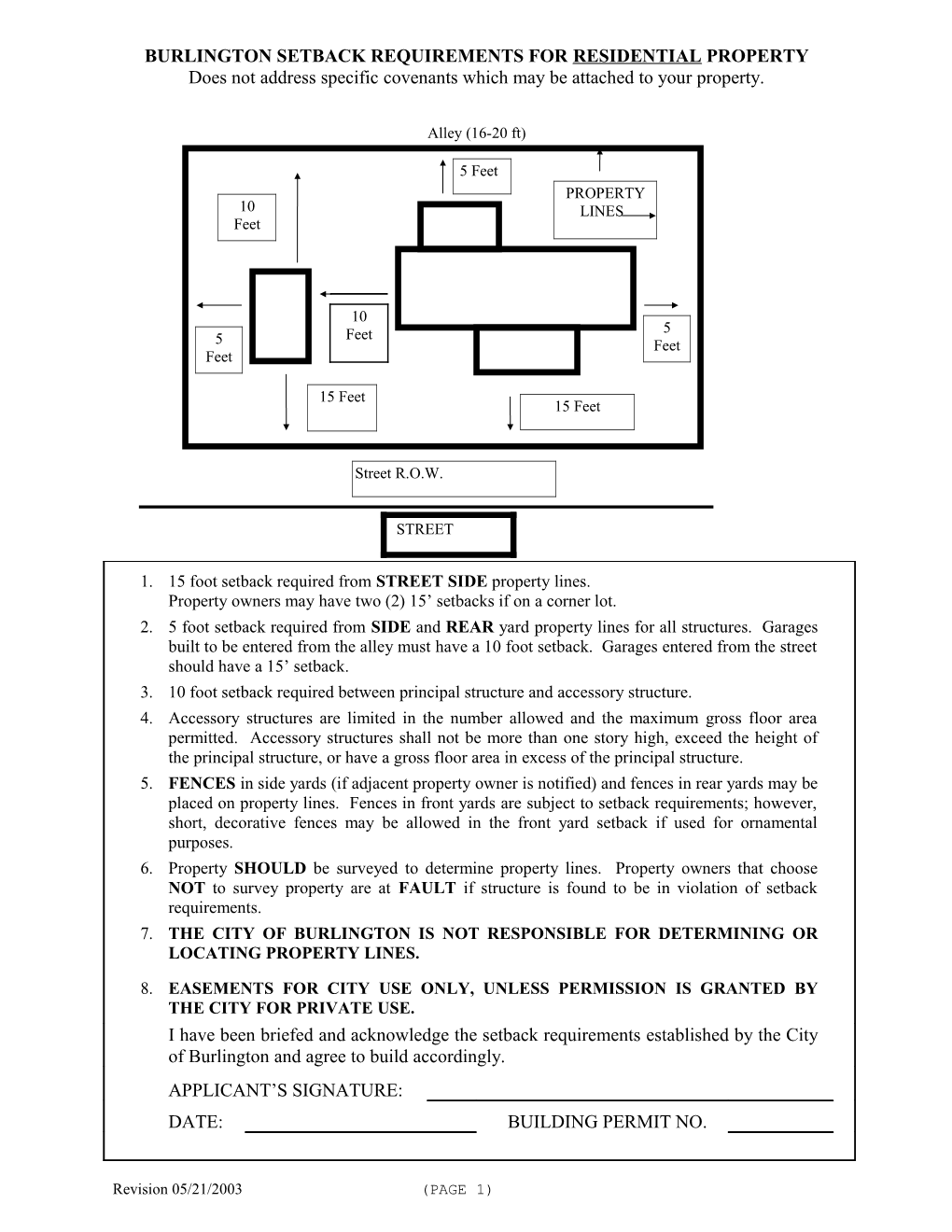 Form - Planning & Zoning