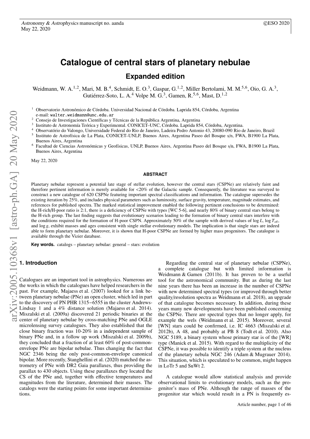 Catalogue of Central Stars of Planetary Nebulae: Expanded Edition