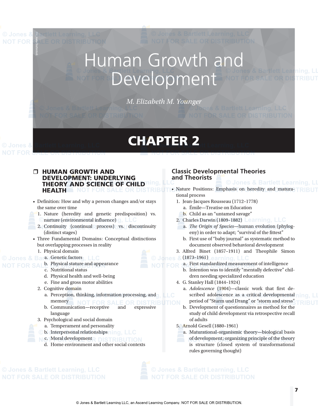 CHAPTER 2 Human Growth and Development