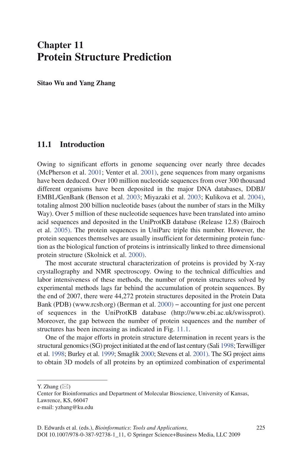 Protein Structure Prediction