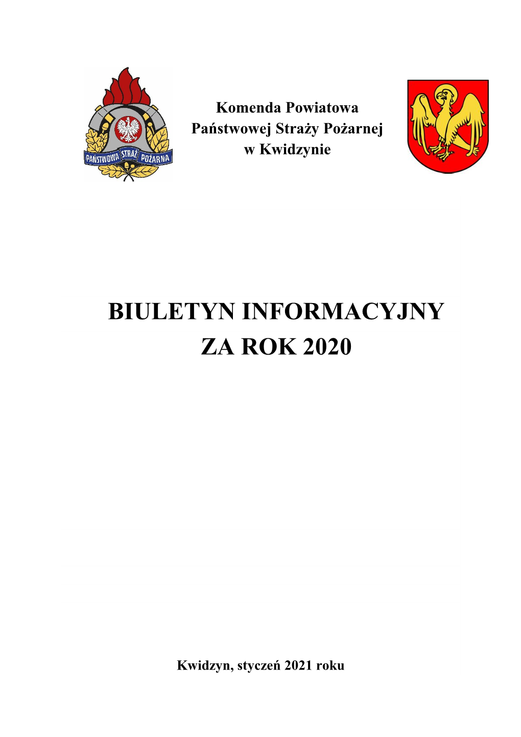 Biuletyn Informacyjny Za Rok 2020