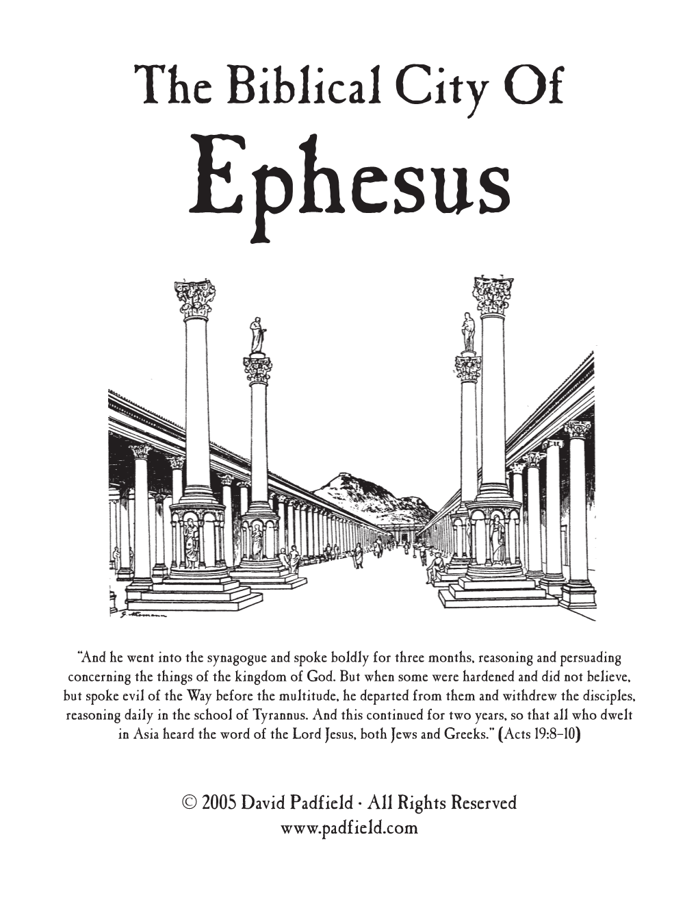 Biblical City of Ephesus in Turkey