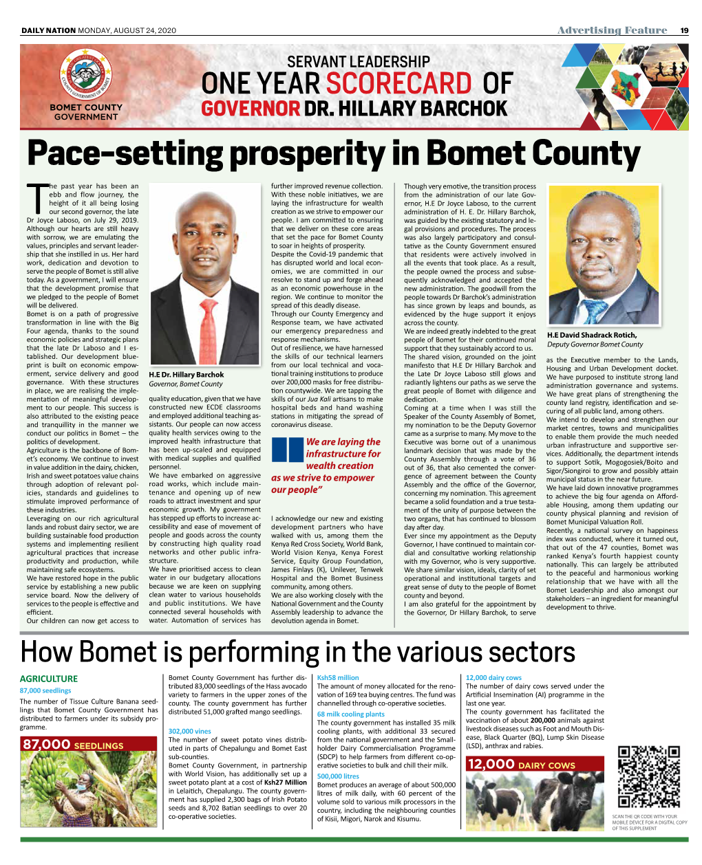 Pace-Setting Prosperity in Bomet County