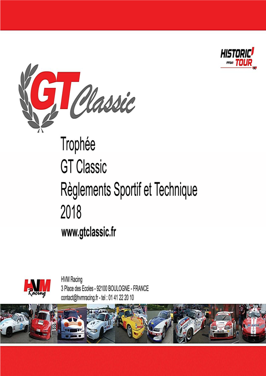 Trophee Gtclassic Reglement Technique 2018