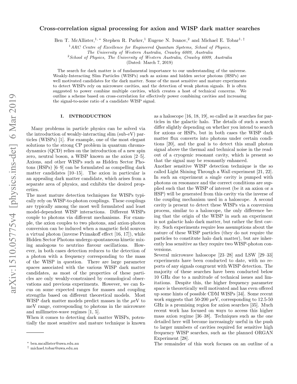 Cross-Correlation Measurement Techniques for Cavity-Based Axion