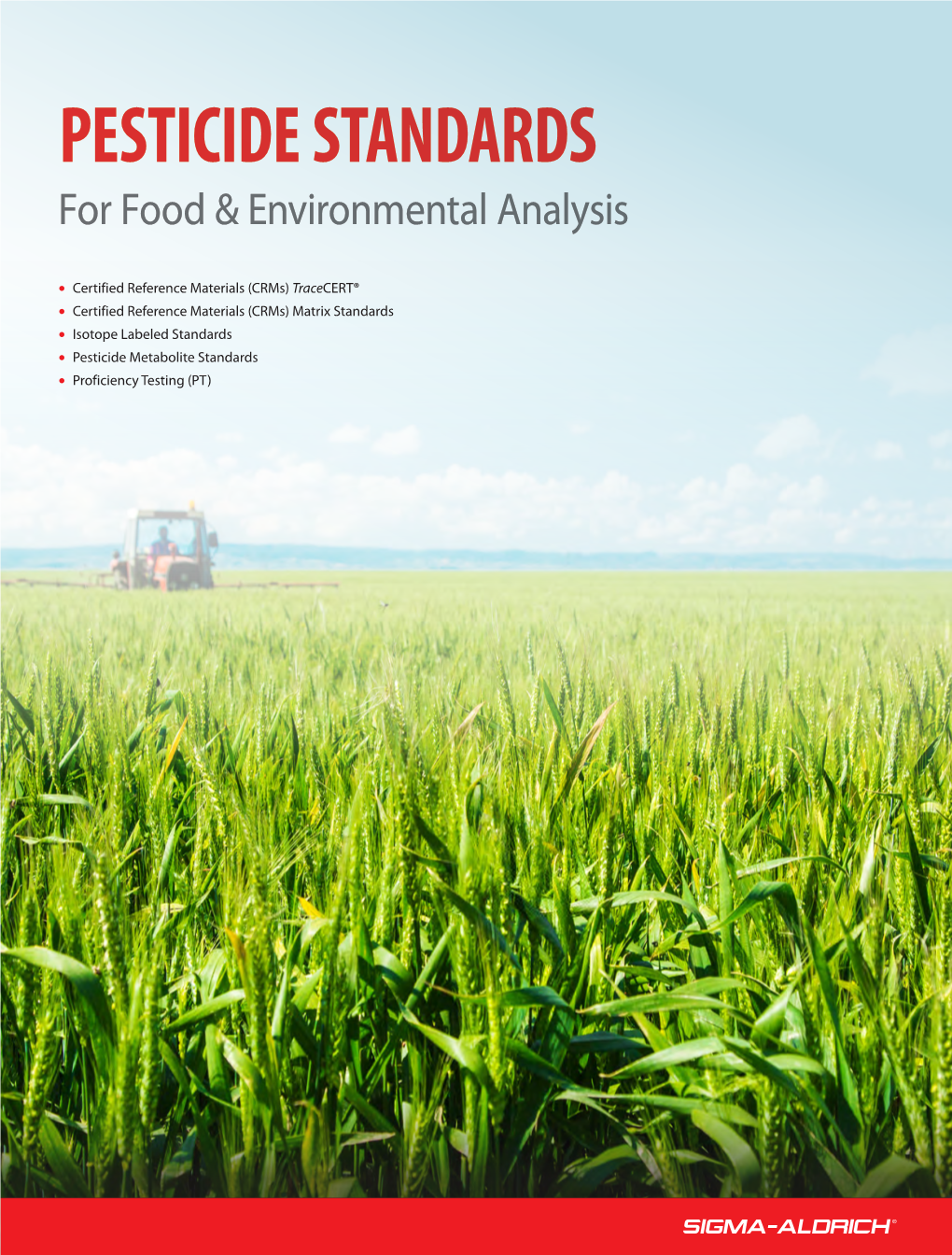 PESTICIDE STANDARDS for Food & Environmental Analysis