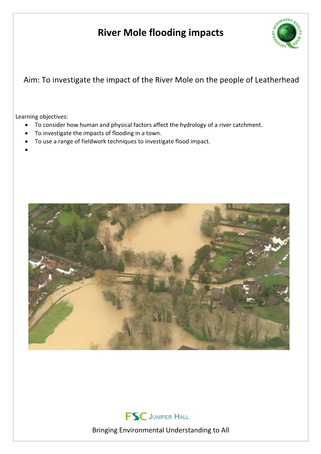 River Mole Flooding Impacts