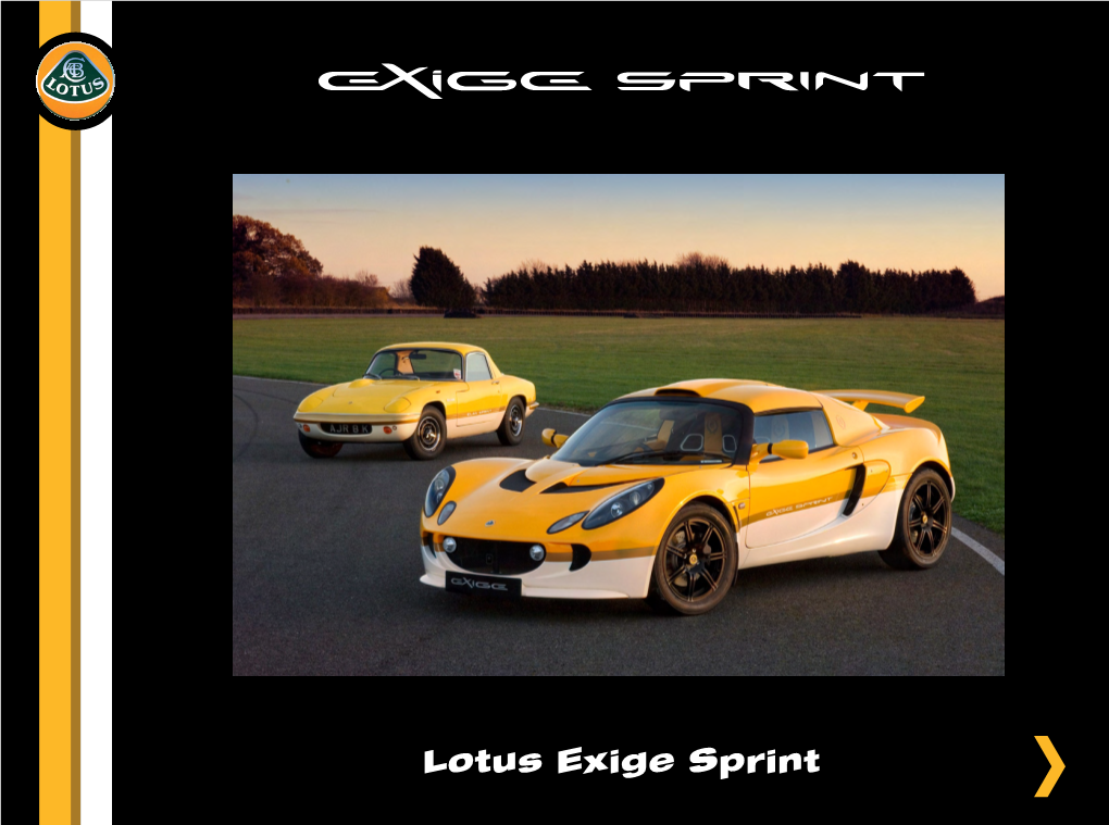 Lotus Exige Sprint