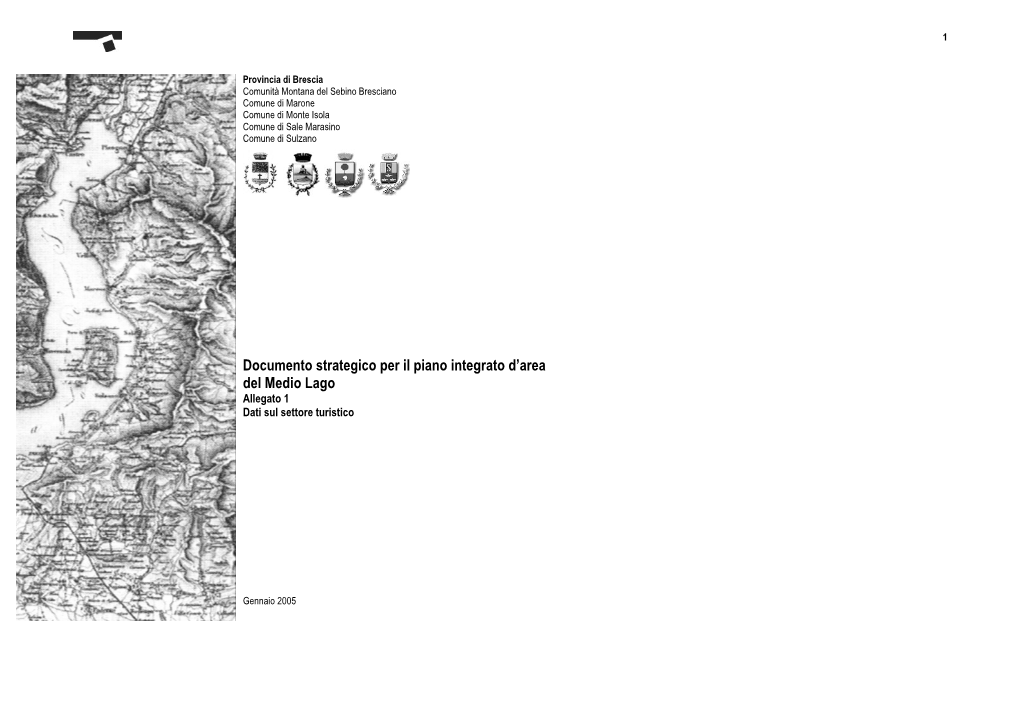 Documento Strategico Per Il Piano Integrato D'area Del Medio Lago