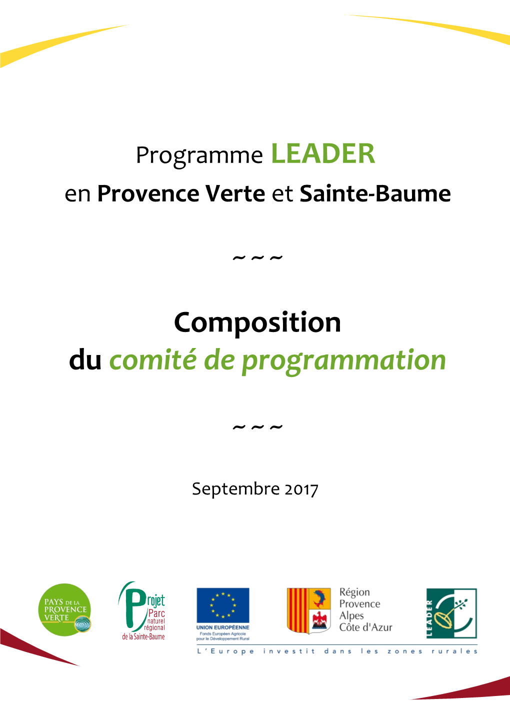 Composition Du Comité De Programmation