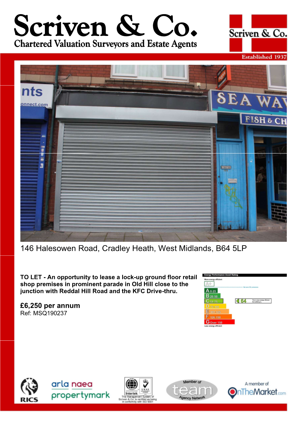 146 Halesowen Road, Cradley Heath, West Midlands, B64 5LP