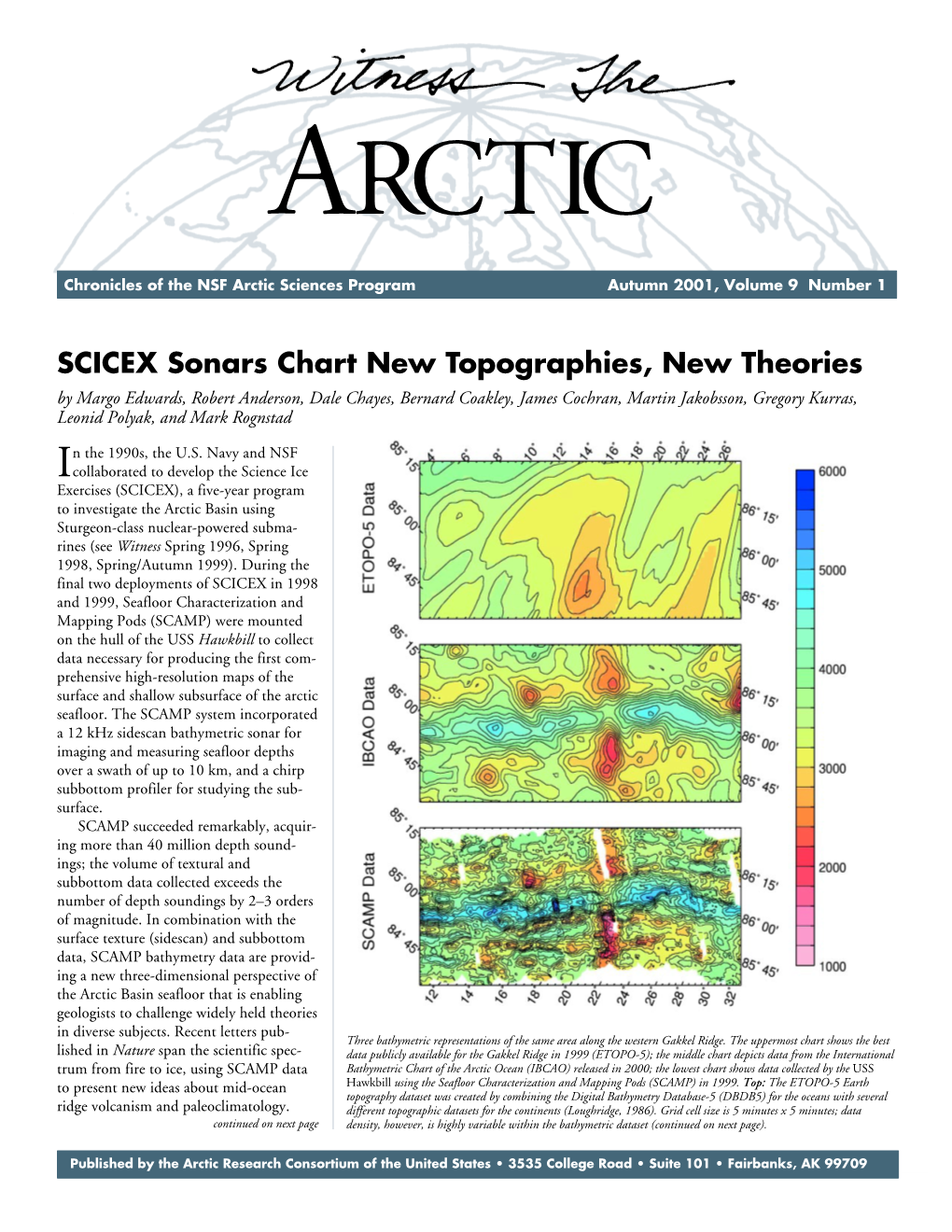 Autumn 2001, Volume 9 Number 1