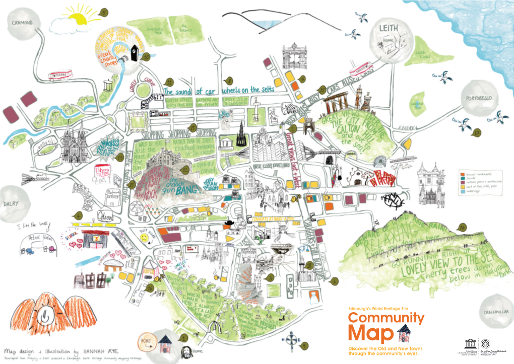 Edinburgh Community Map Leaflet