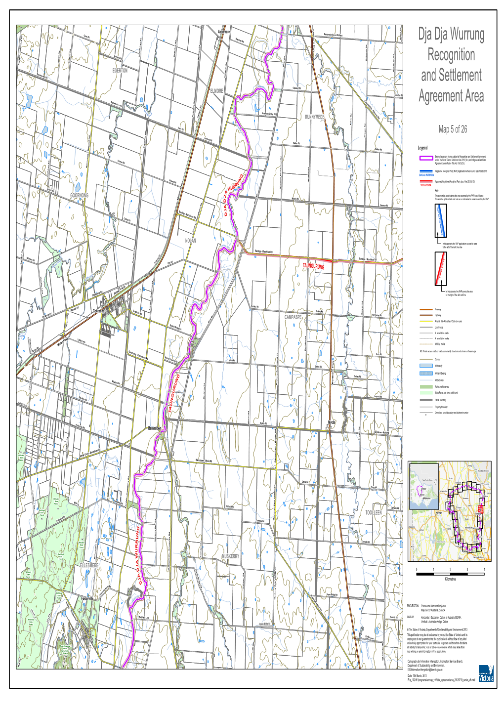 Dja Dja Wurrung Recognition and Settlement Agreement Area