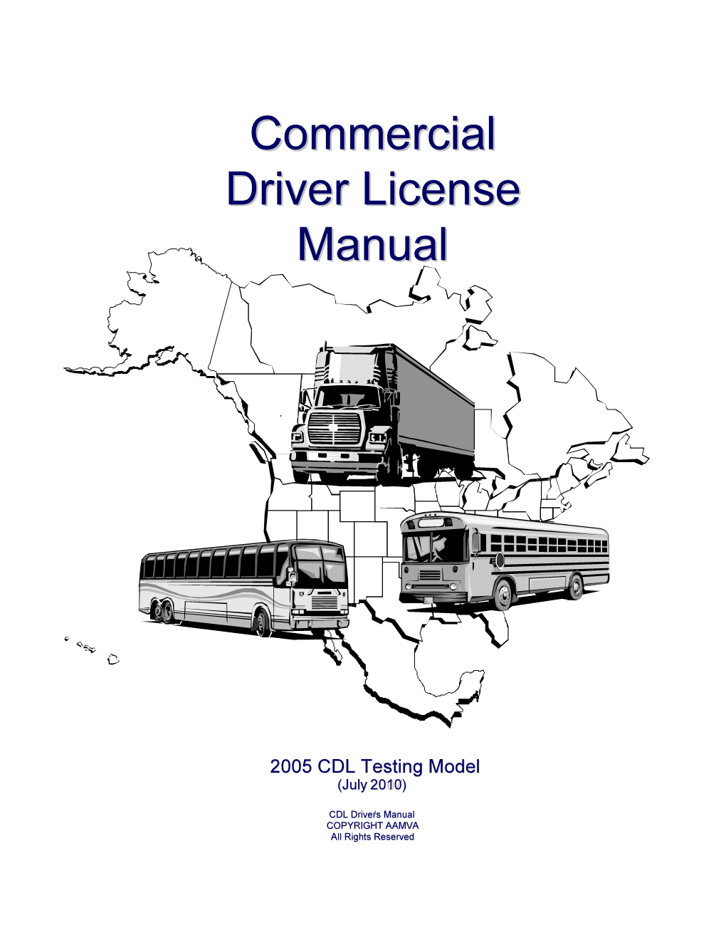 Commercial Driver License Manual