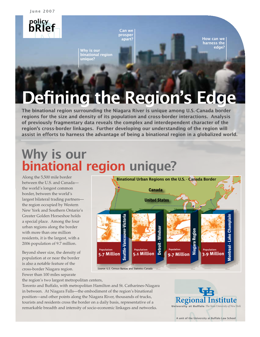 Defining the Region's Edge