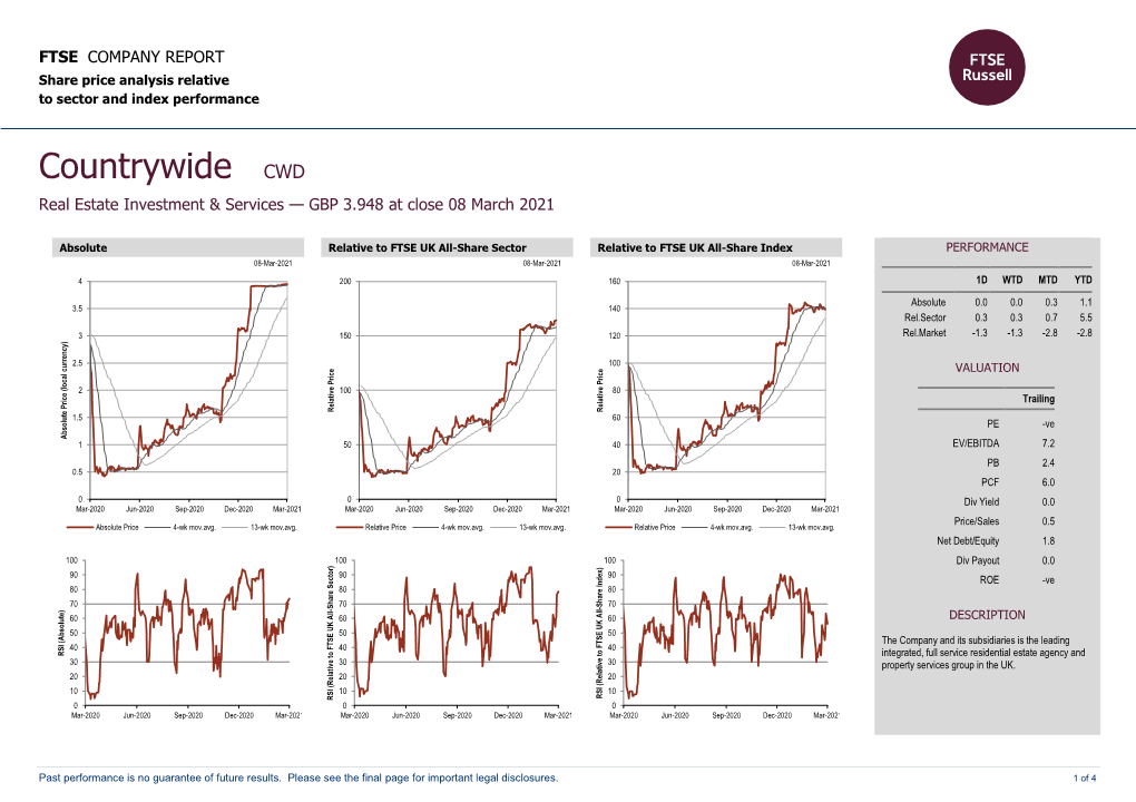 FTSE Factsheet