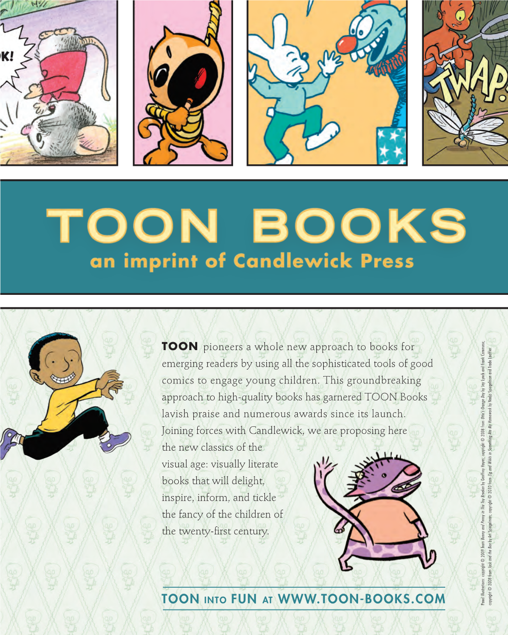 TOON INTO FUN at Panel Illustrations: Copyright © 2009 from FEBRUARY Hardcover