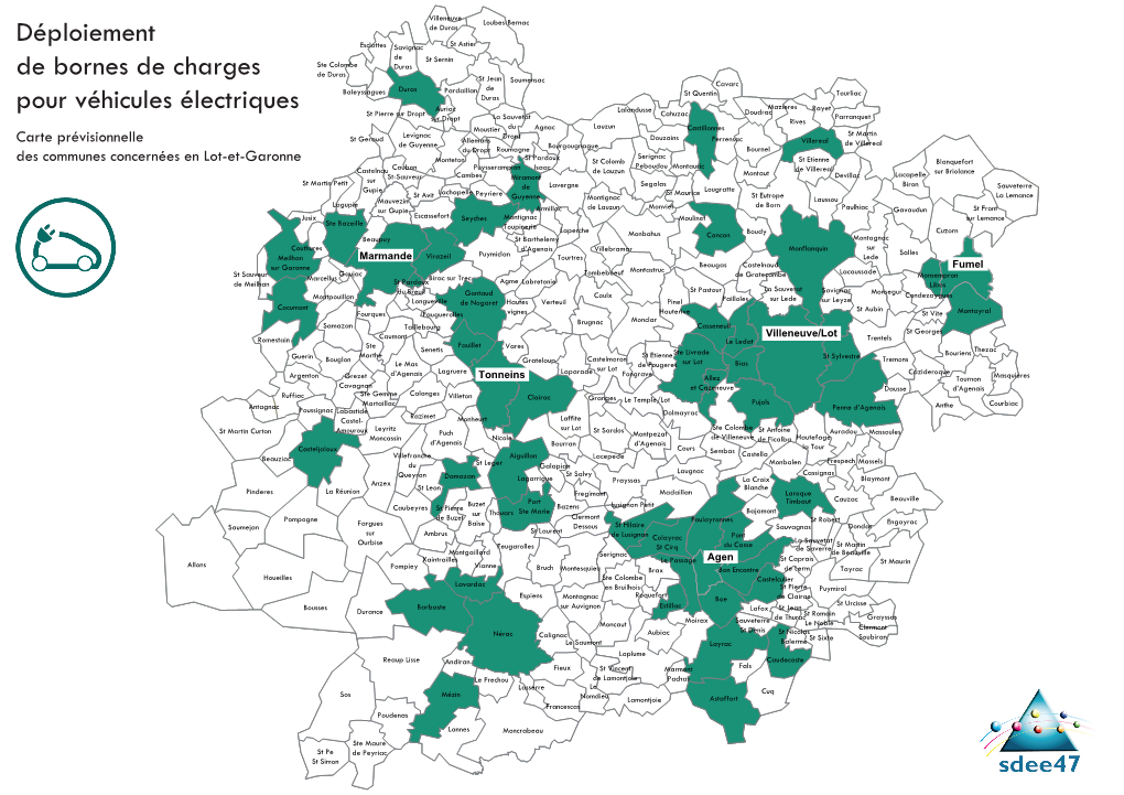 Carte Prévisionnelle Déploiement En Lot-Et-Garonne (Pdf