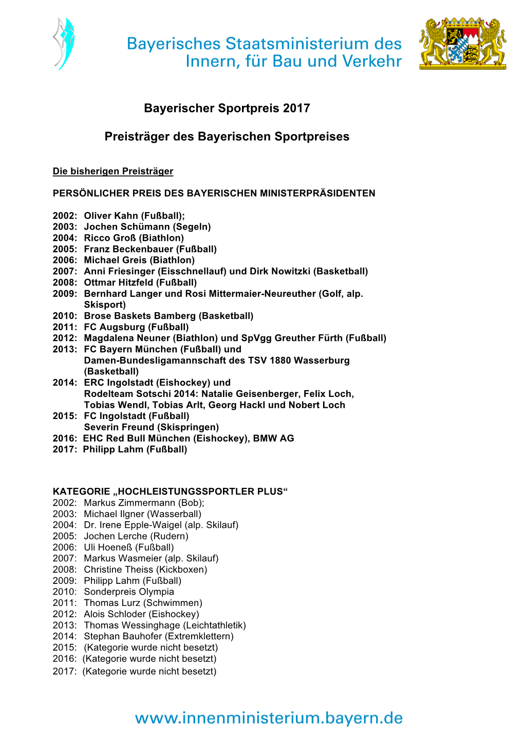 Preistraeger 2002-2017.Pdf