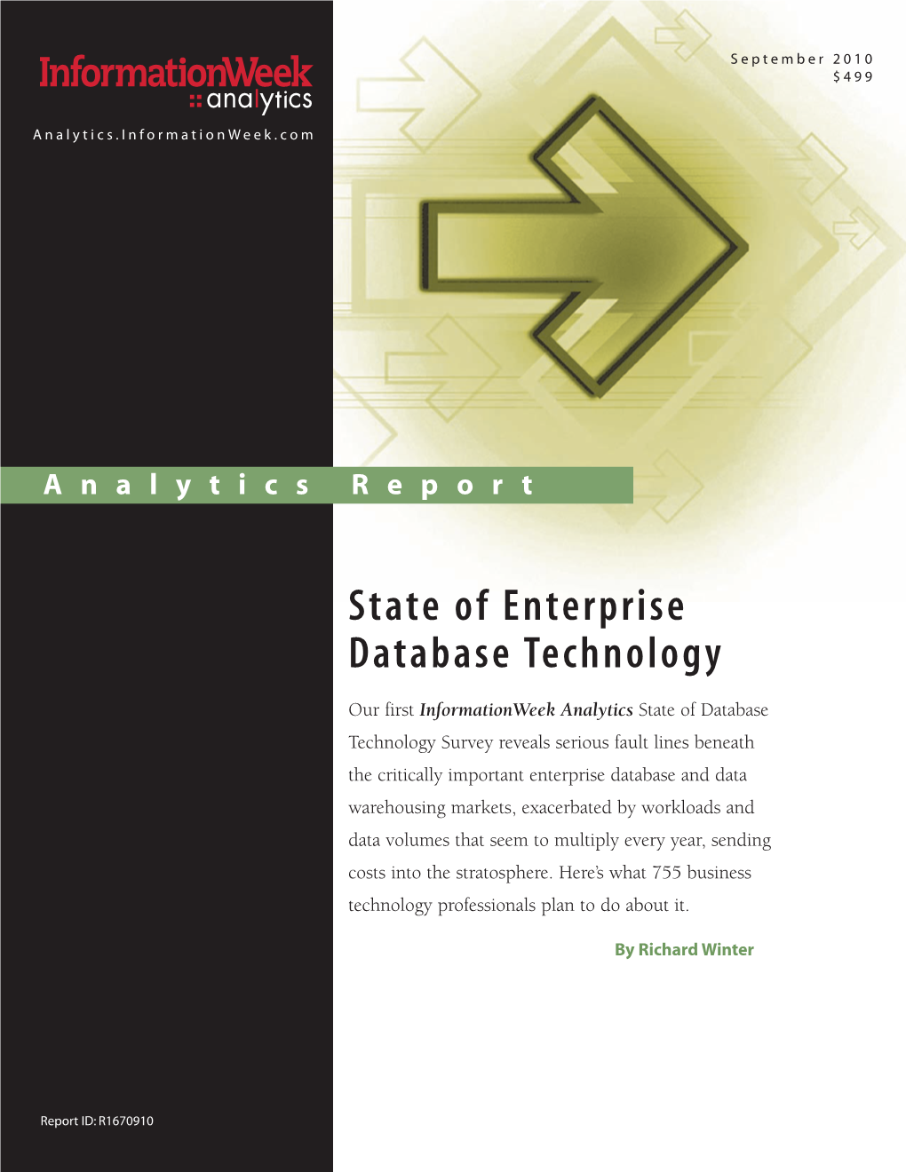 State of Enterprise Database Technology