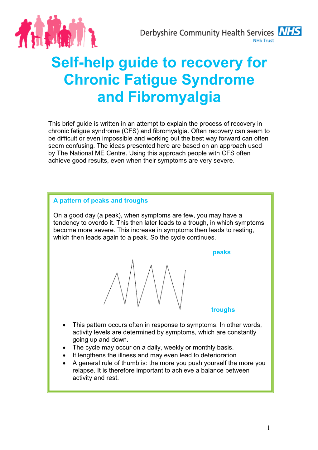 Self-Help Guide to Recovery for Chronic Fatigue Syndrome and Fibromyalgia