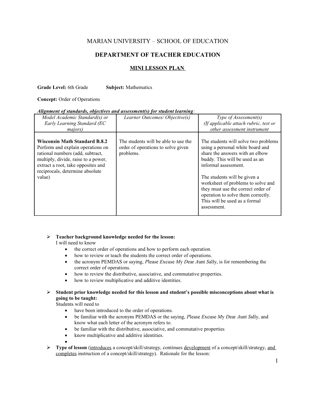 Lesson Plan Format s11