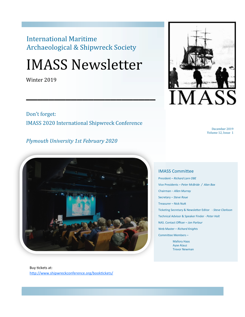 IMASS Newsletter Winter 2019 ______