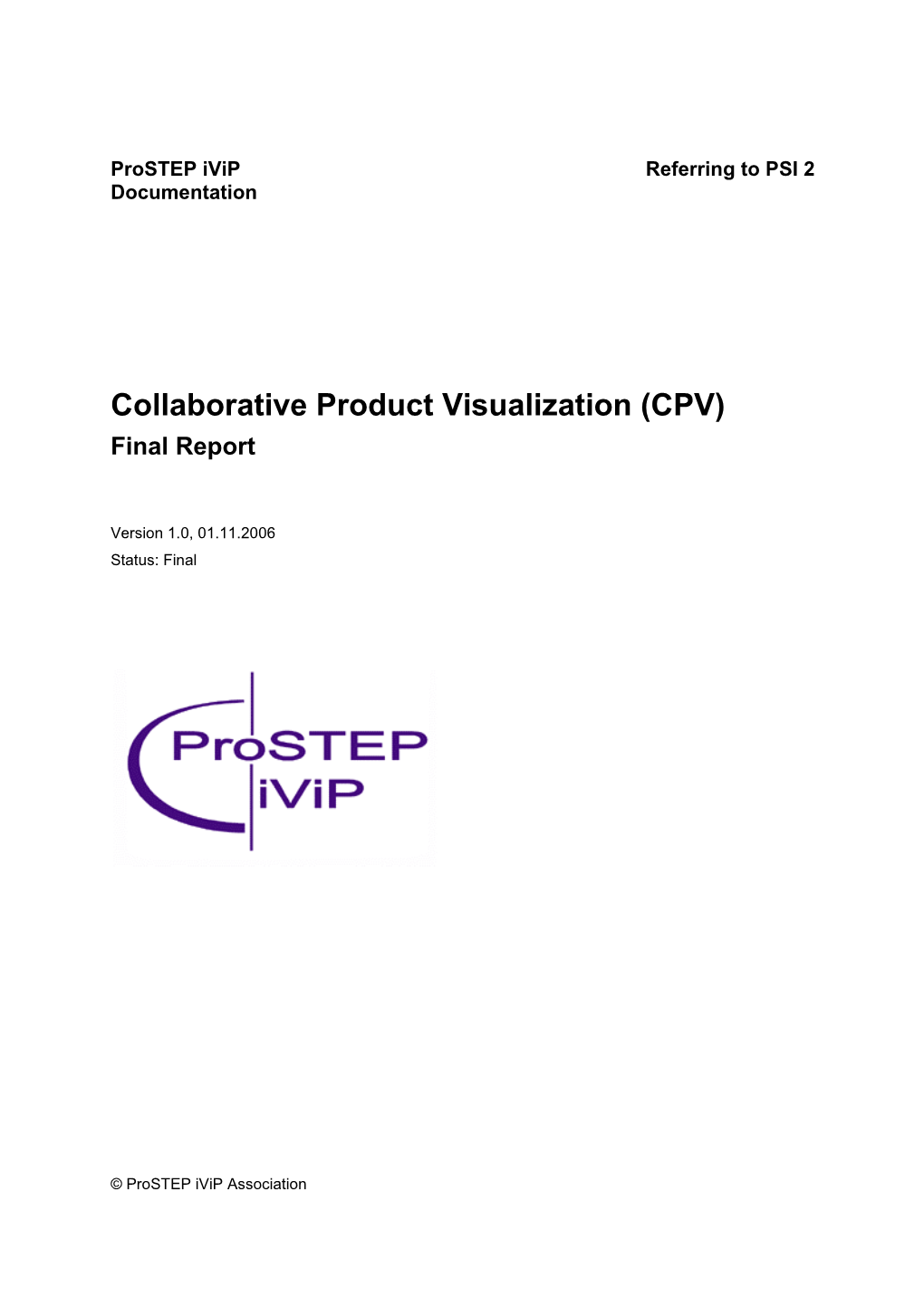 Collaborative Product Visualization (CPV) Final Report