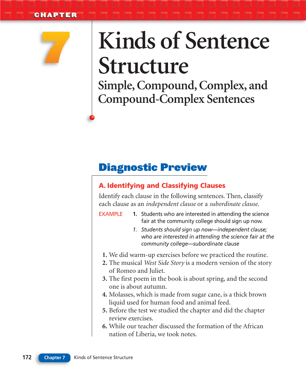 Kinds of Sentence Structure Simple, Compound, Complex, and Compound-Complex Sentences