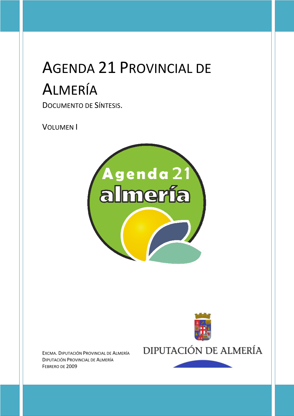 Agenda 21 Provincial De Almería Documento De Síntesis