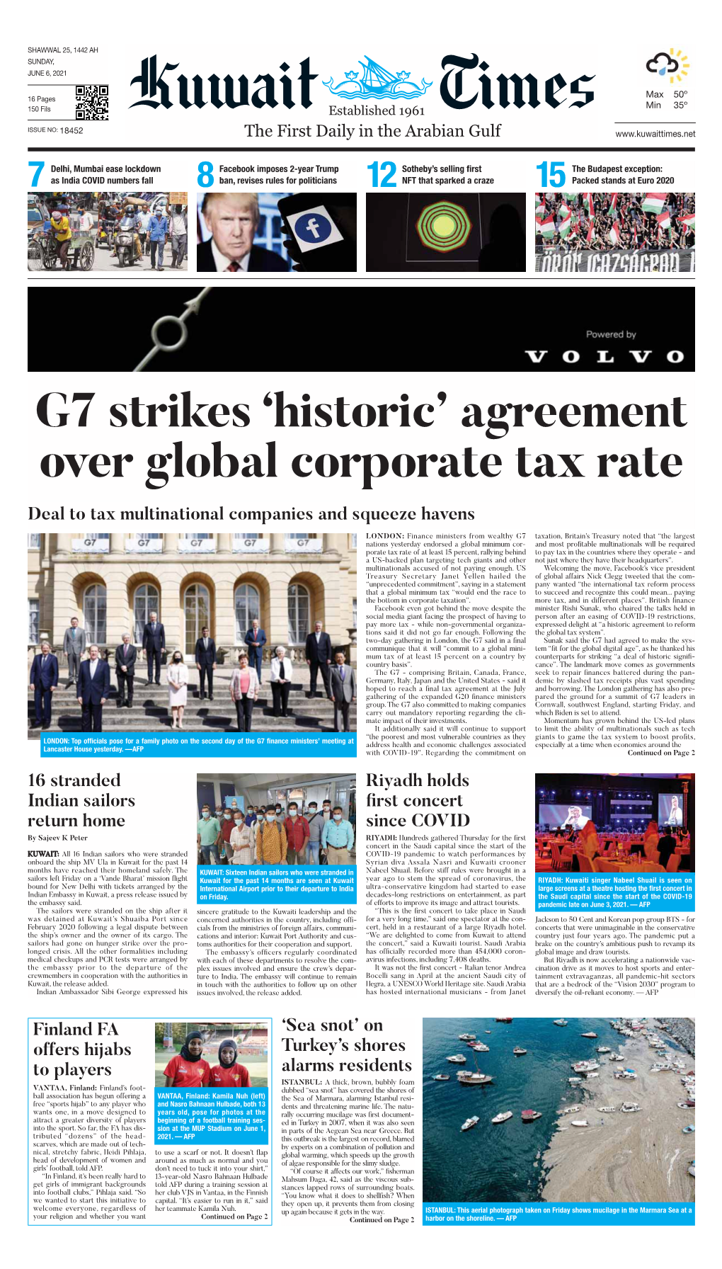 G7 Strikes 'Historic' Agreement Over Global Corporate Tax Rate