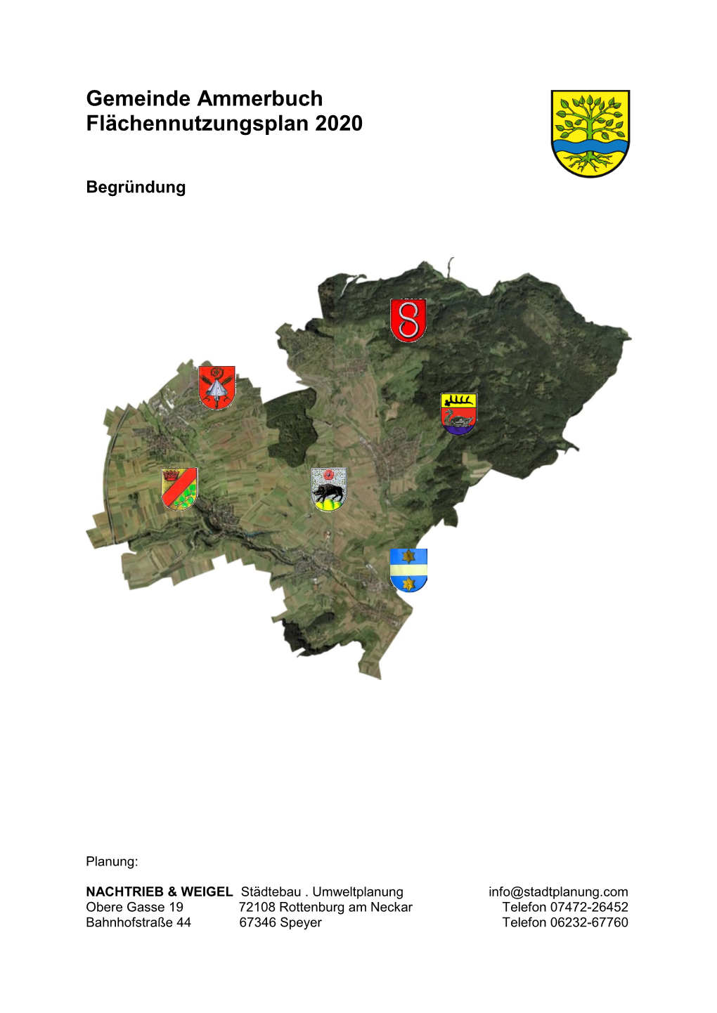 Gemeinde Ammerbuch Flächennutzungsplan 2020