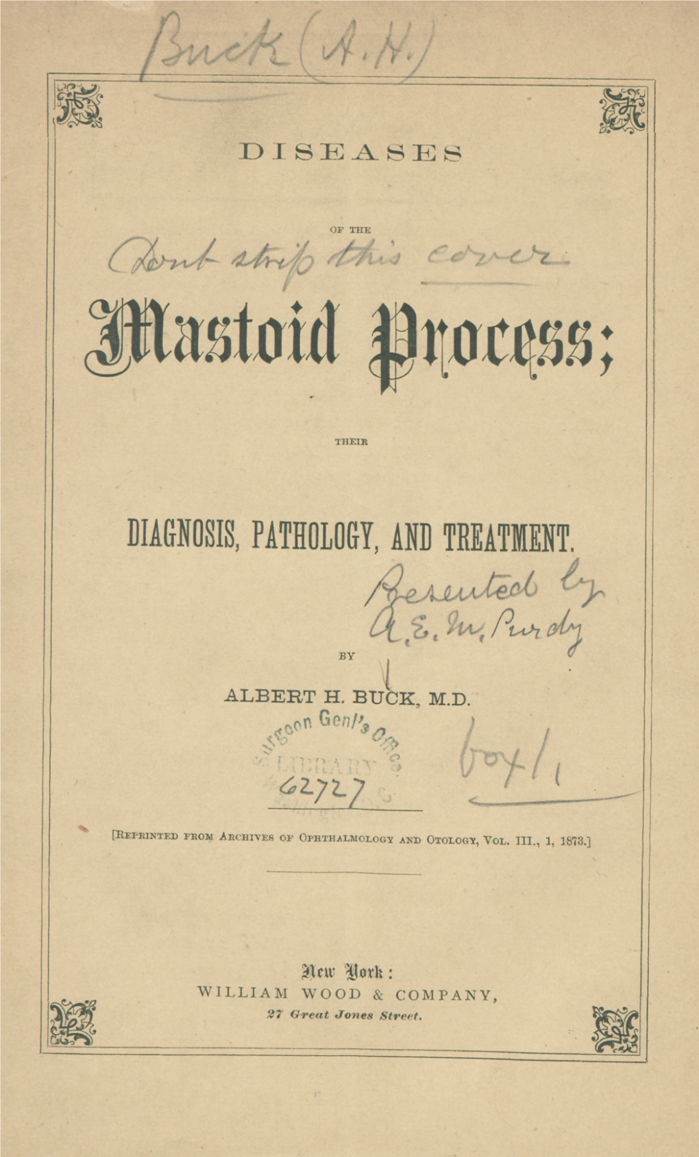 Diseases of the Mastoid Process