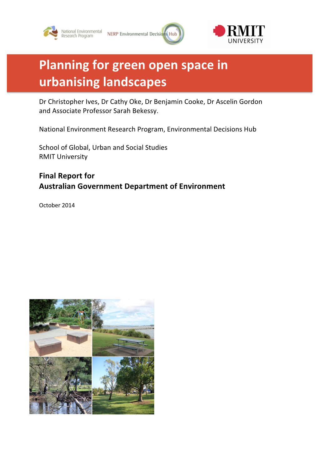 Planning for Green Open Space in Urbanising Landscapes