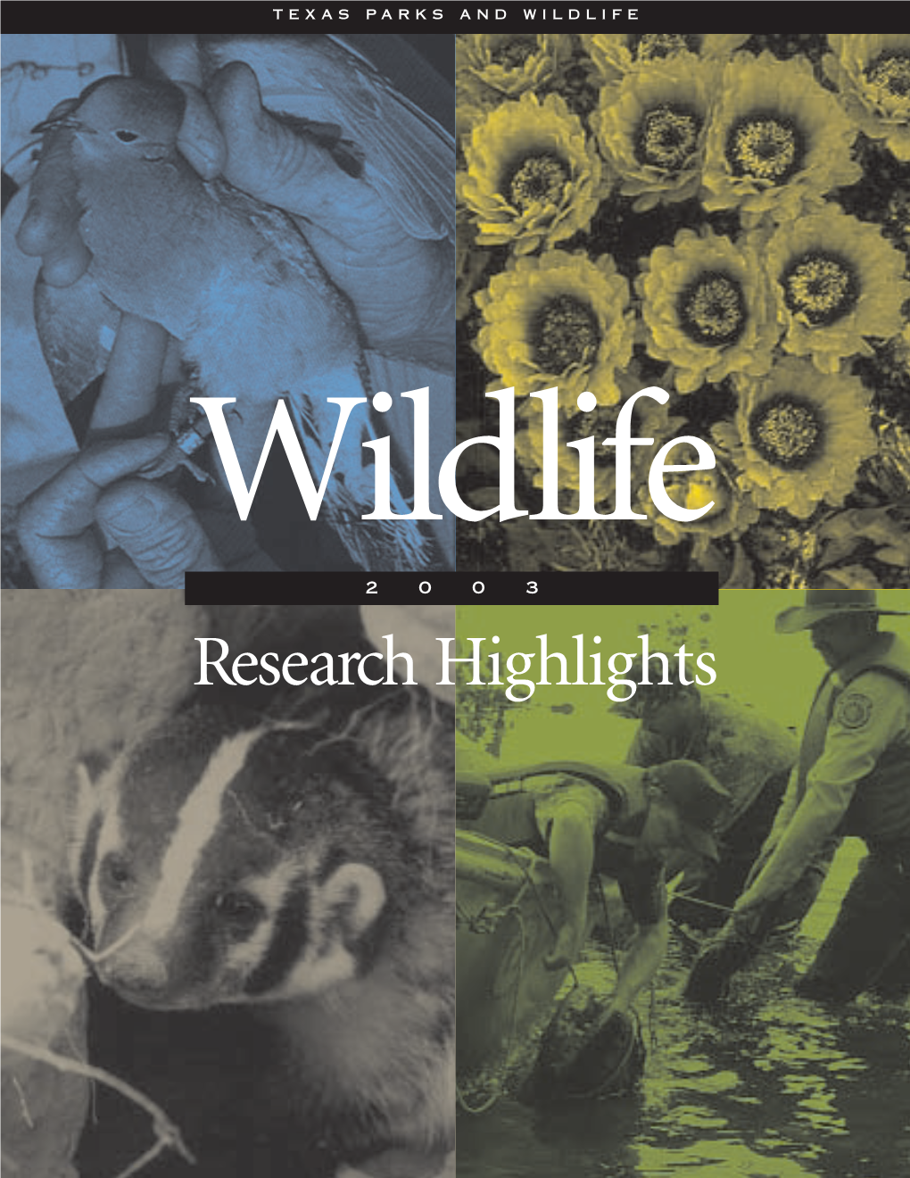 Wildlife Research Highlights 2003