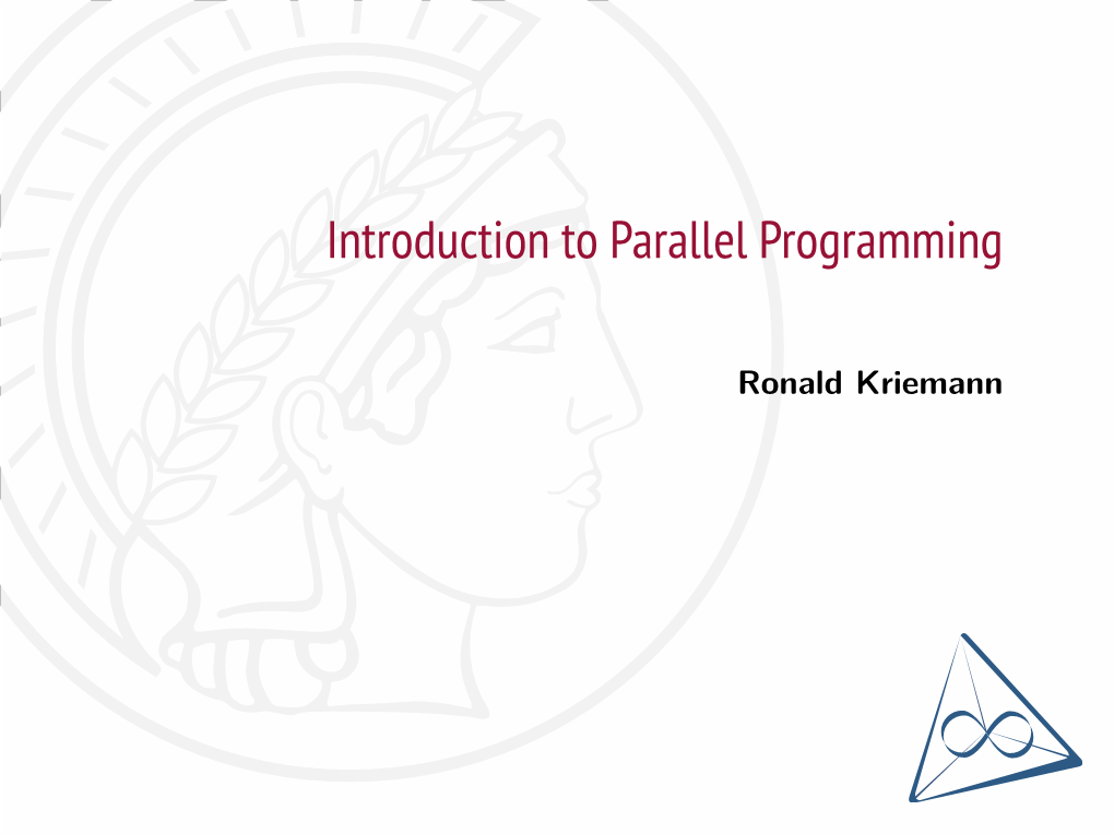 Introduction to Parallel Programming