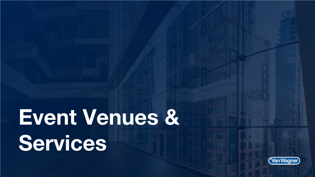 Event Venues & Services