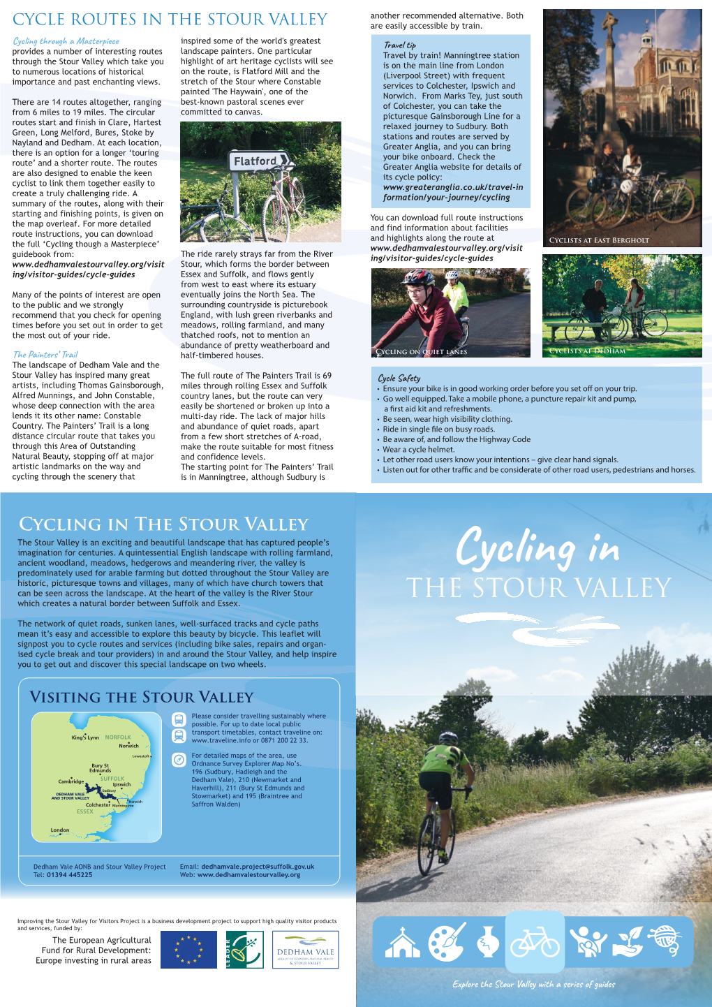 CYCLING in the Stour Valley