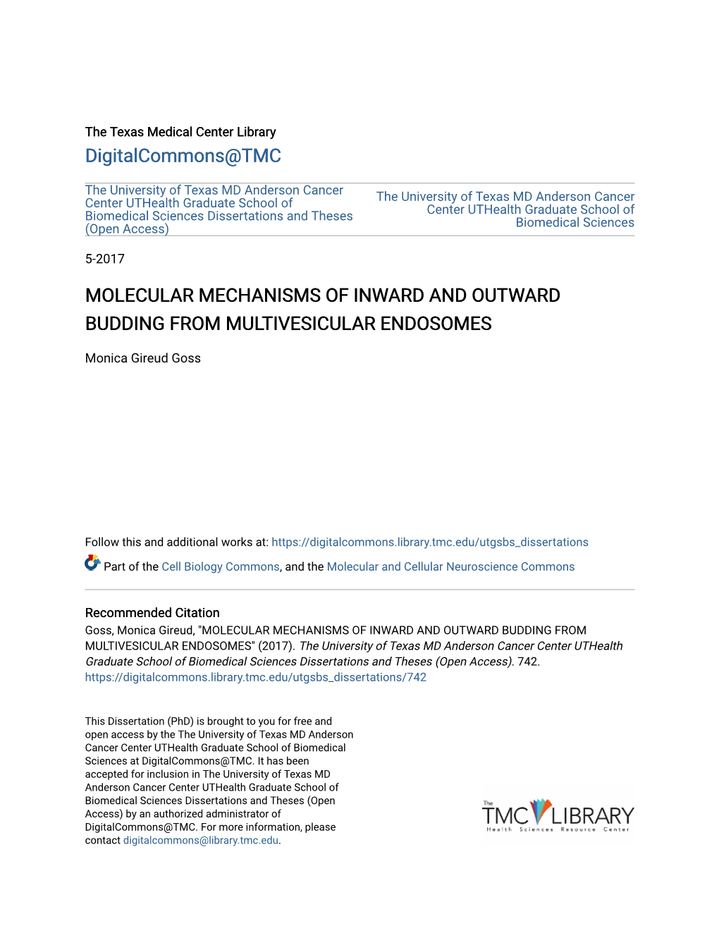 Molecular Mechanisms of Inward and Outward Budding from Multivesicular Endosomes