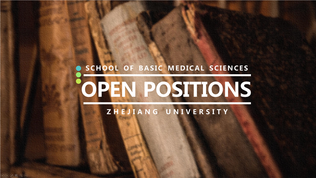 School of Basic Medical Sciences Zhejiang University