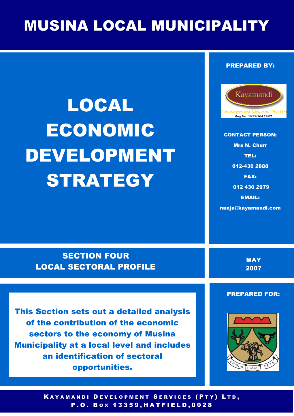 Local Economic Development Strategy