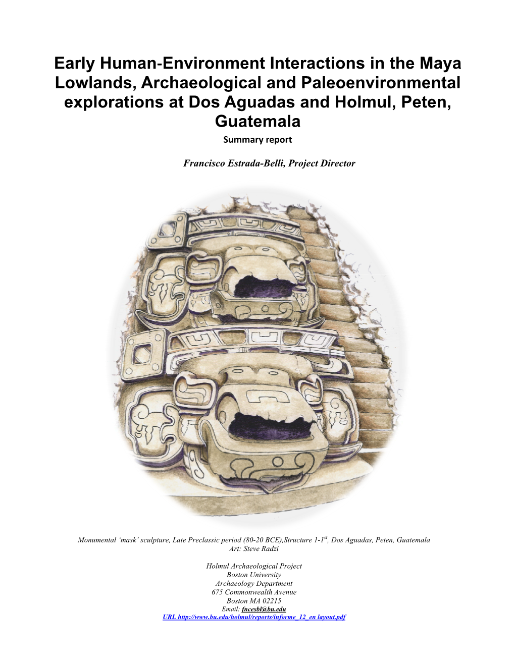 Early Human‐Environment Interactions in the Maya Lowlands