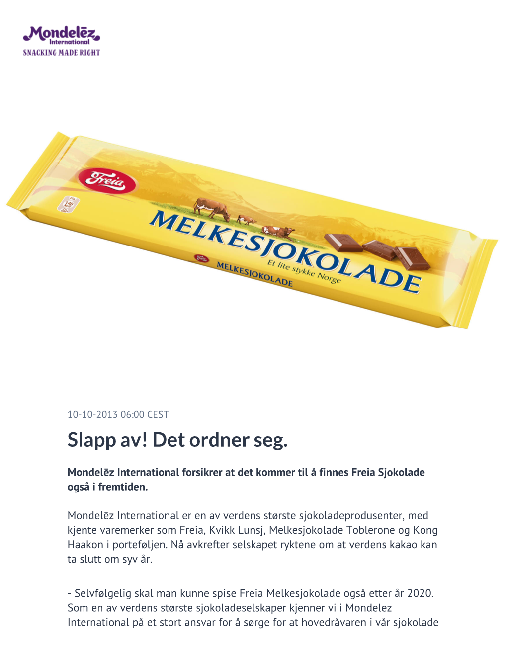 Slapp Av! Det Ordner Seg