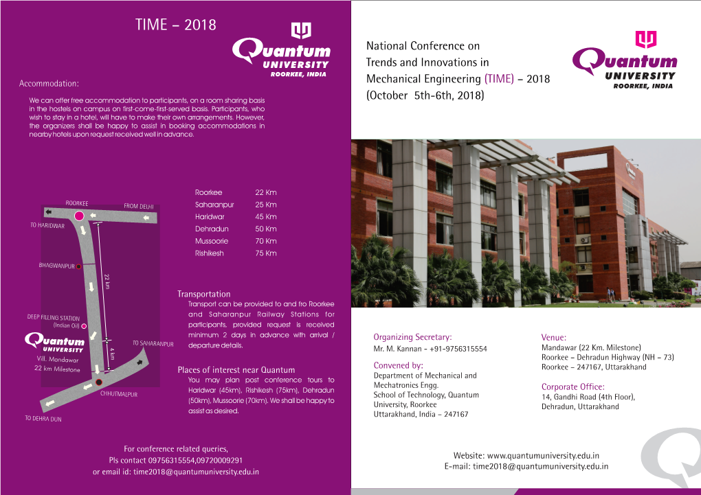 National Conference Trends and Innovations in Mechanical 2018.Cdr