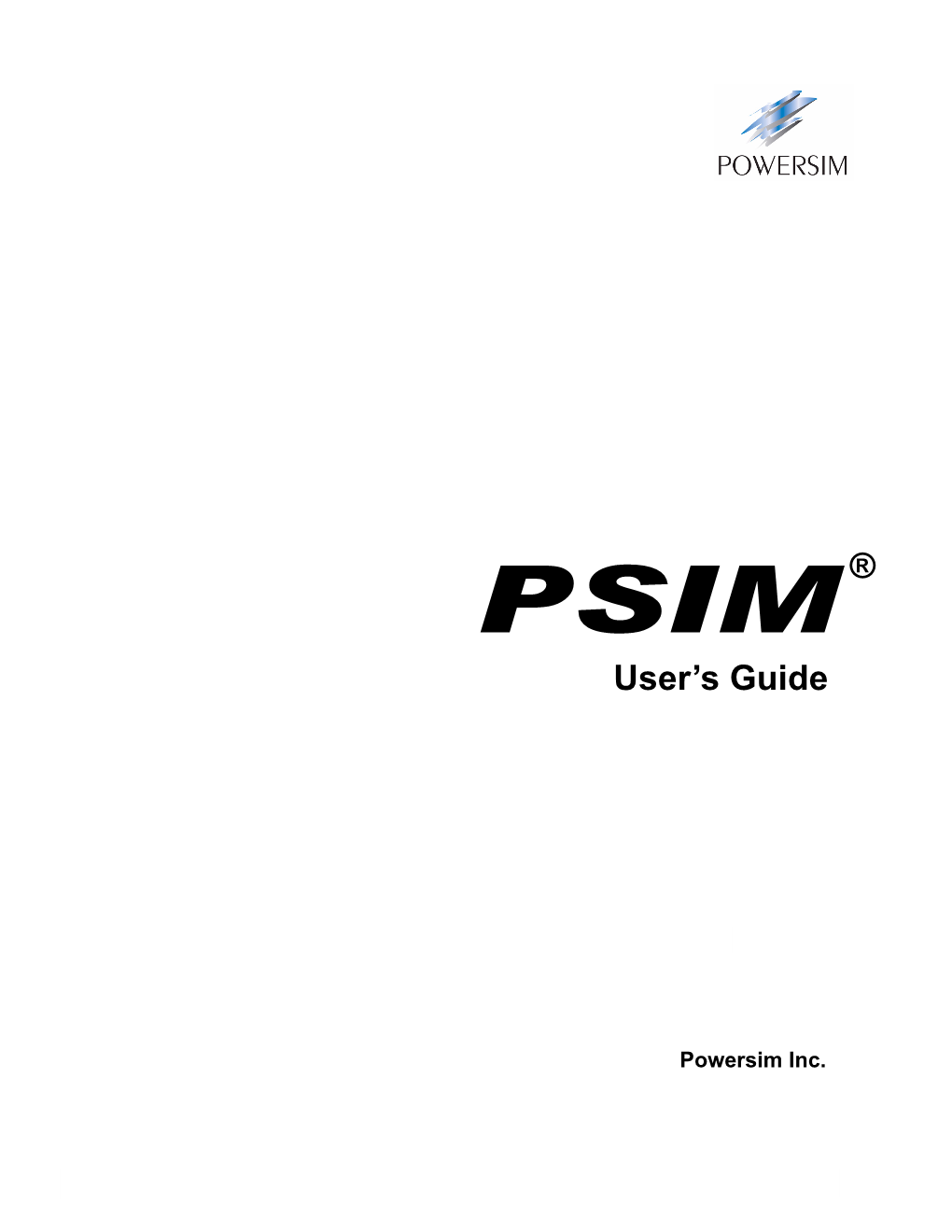 User's Guide ®