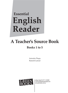 Essential English Reader